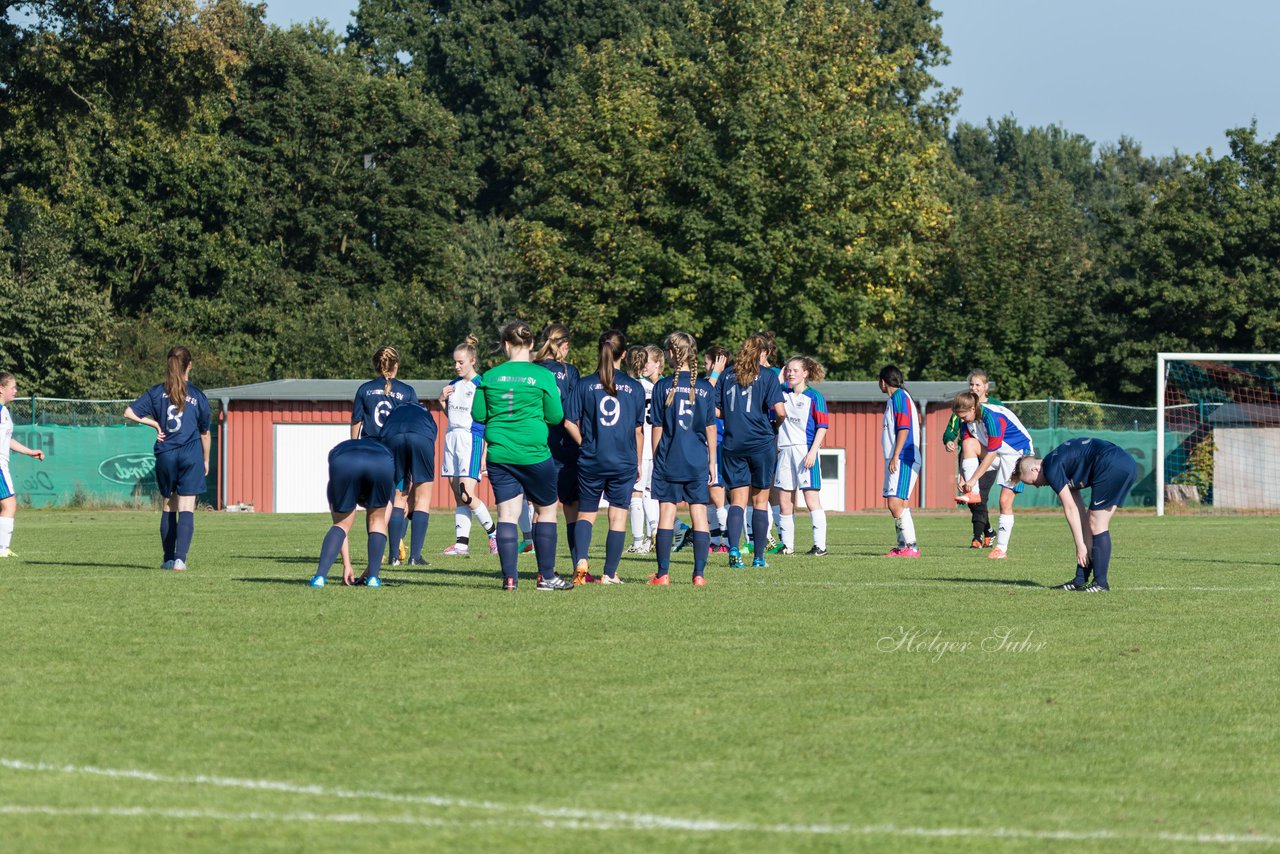 Bild 462 - B-Juniorinnen Krummesser SV - SV Henstedt Ulzburg : Ergebnis: 0:3